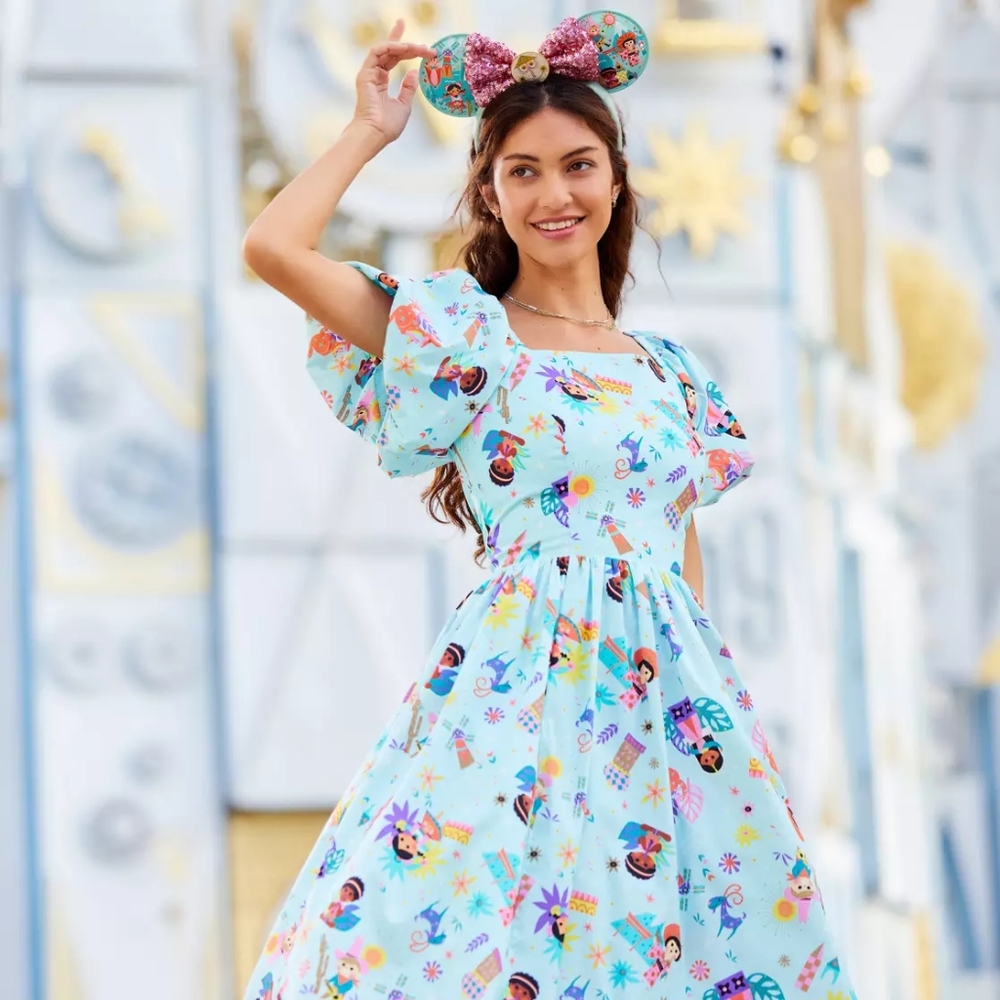 Disney it's a small world Dress for Women 2X 24/26 NWT! STILL IN PLASTIC!!